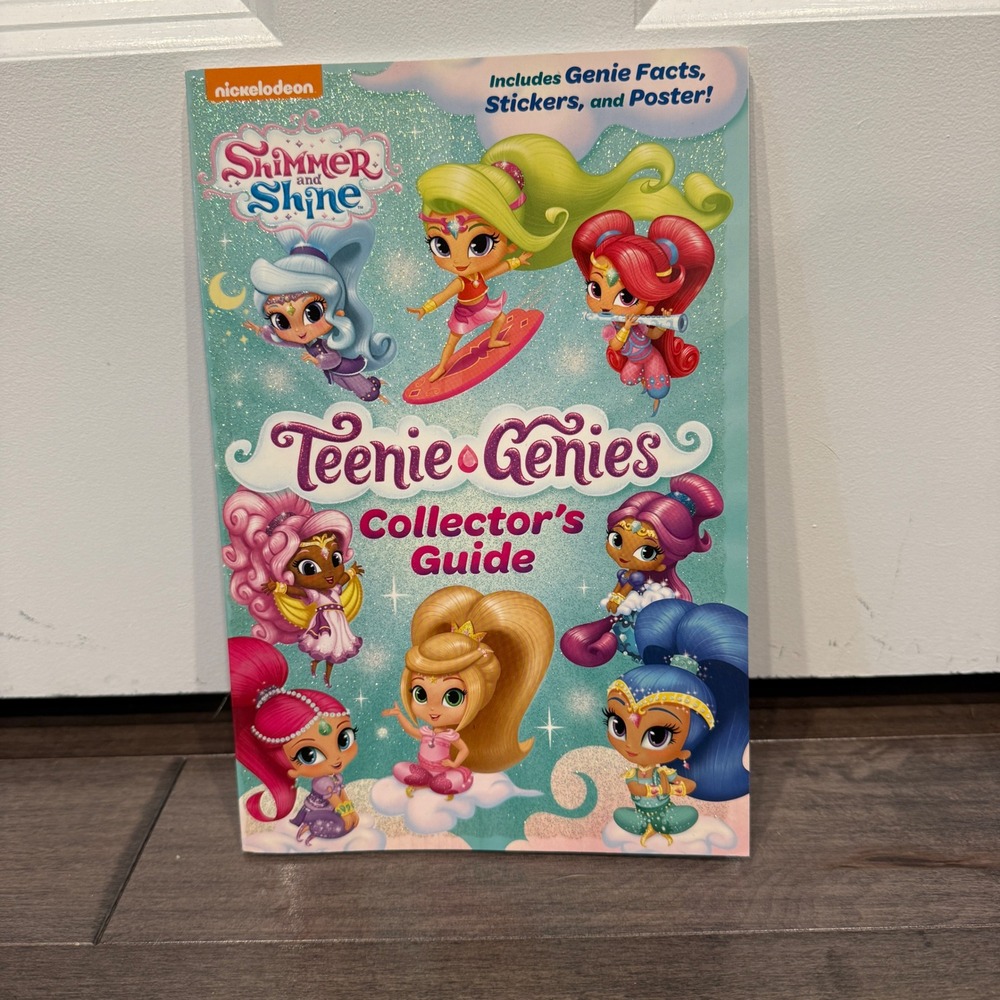 Nickelodeon Shimmer and Shine Teenie Genies Collector's Guide Book with Stickers